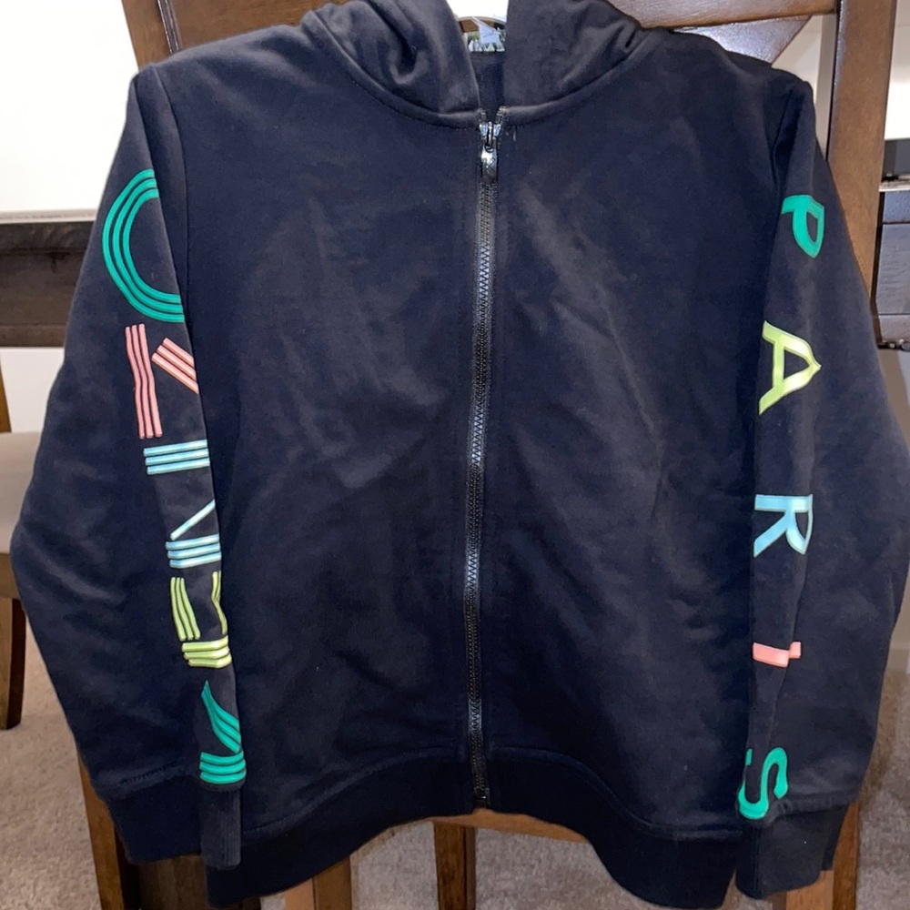 Authentic Kenzo Youth Hoodie Size5 Black
